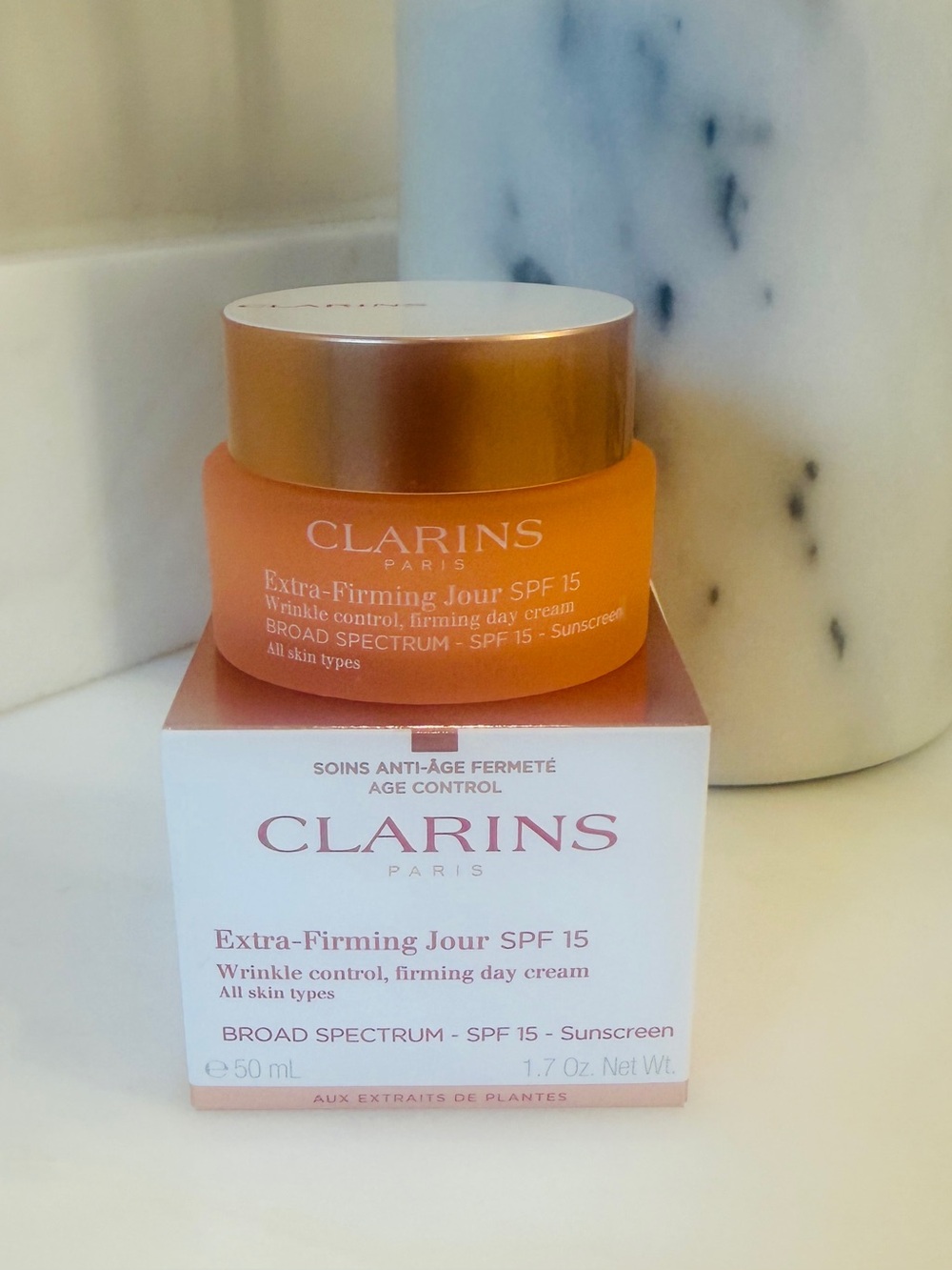 Clarins Extra-Firming Day 1.7oz SPF 15 New in Box